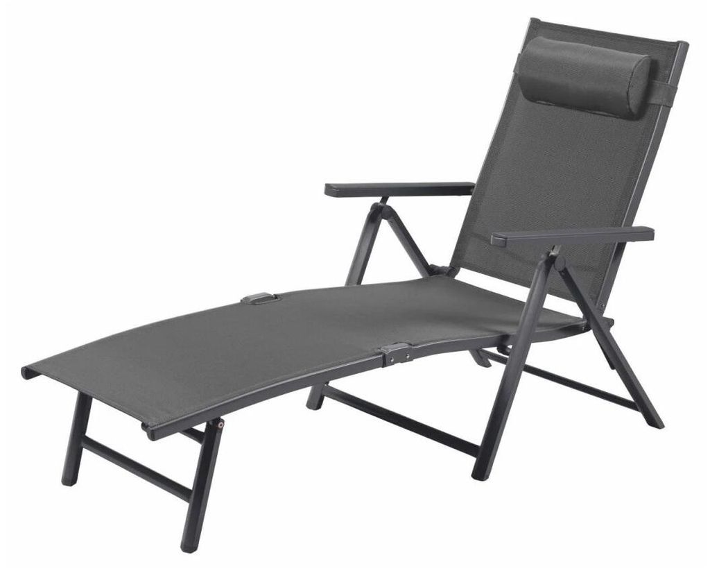 Livarno Relaxliege Gartenliege Alu klappbar 7-fach Produktbild 