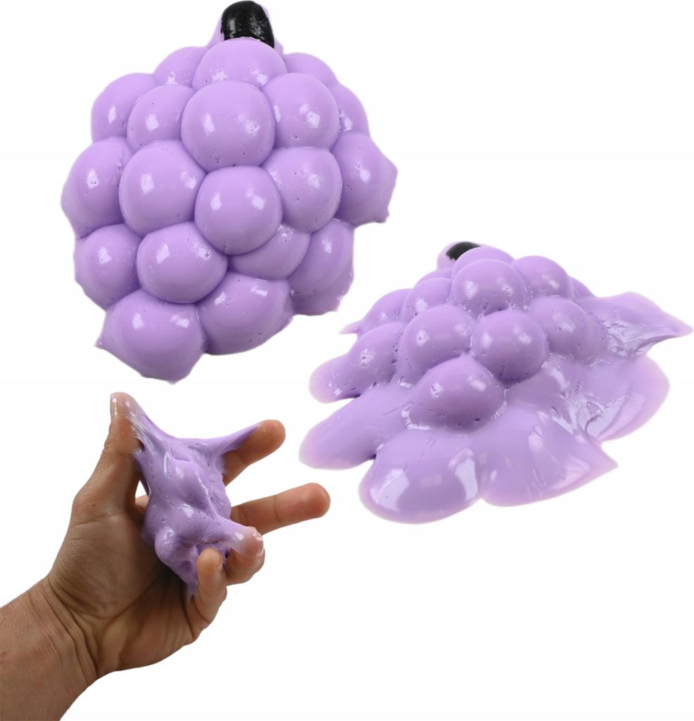 Anti-Stress Traube Quetschball Sticky - Klebriger Slime Ball Fidget Toy Stressabbau für Kinder