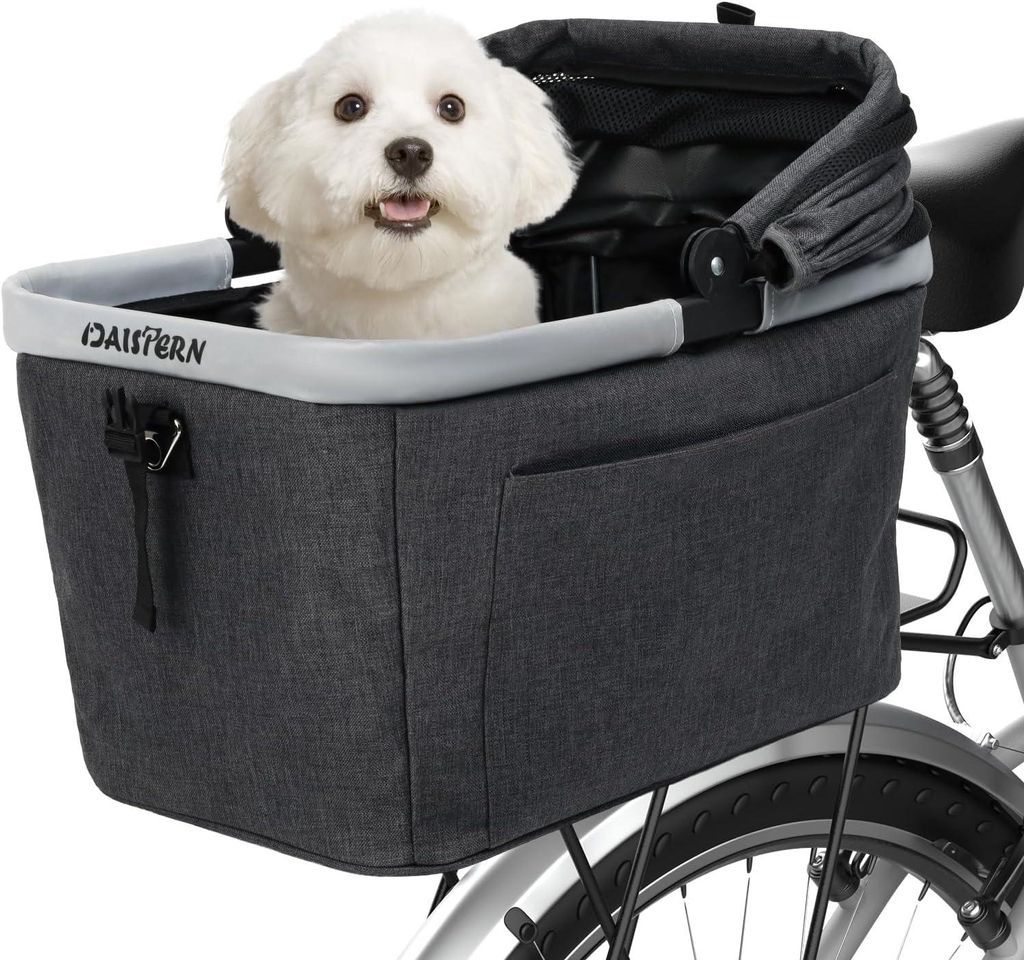 Hundekorb Fahrrad Vorne bis 12kg | Kratzfestes Produktbild 