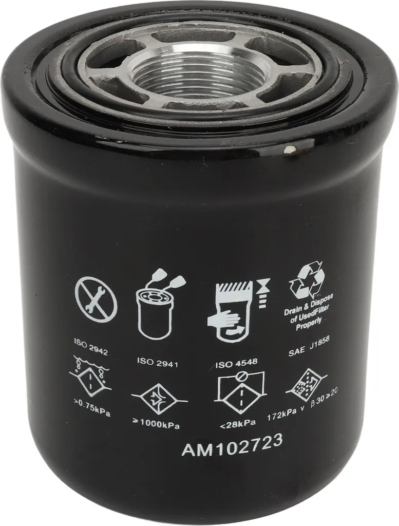 Filtre à Huile AM102723 pour Entretien de Transmission TRX24 et TRX26