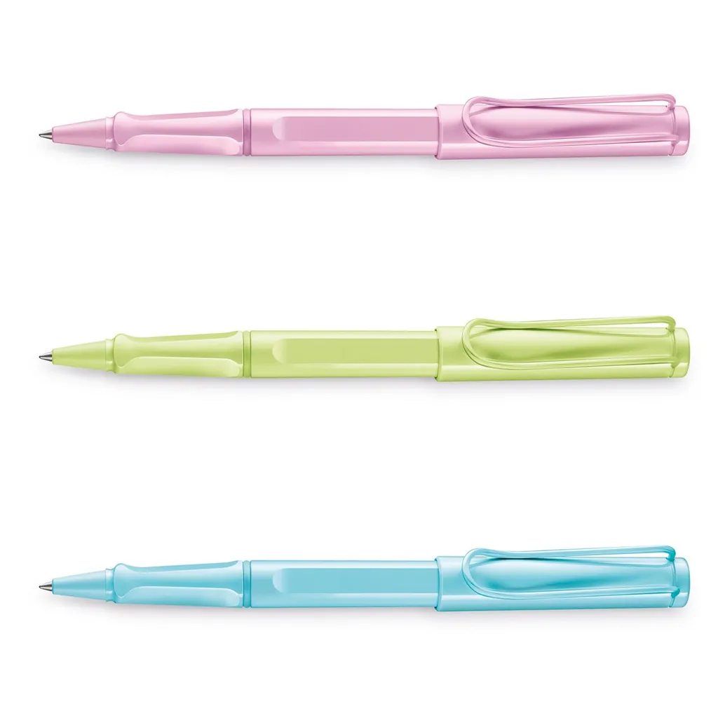 LAMY Safari 1237172 Roller Springgreen - Penna Roller Ergonomica Blu