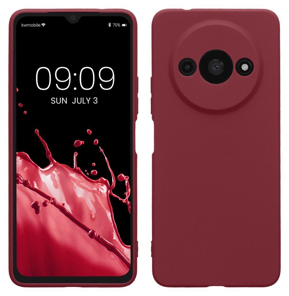 kwmobile Handyhülle für Xiaomi Redmi A3 Hülle - weiches Produktbild 