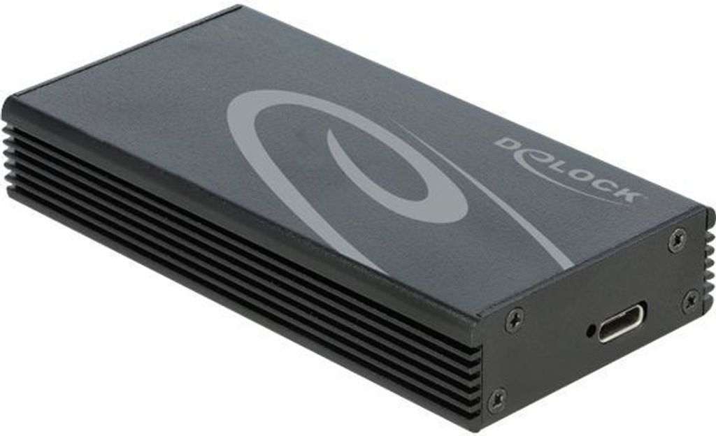 DELOCK Gehäuse für M.2 NVMe PCIe SSD SuperSpeed USB 20Gbps
