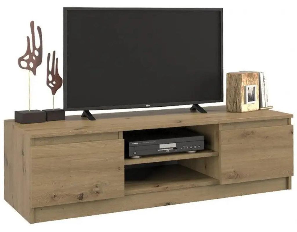 Topeshop RTV120 ARTISAN, Dąb, Płyta wiórowa, Dąb, Płyta Zdjęcie produktu 