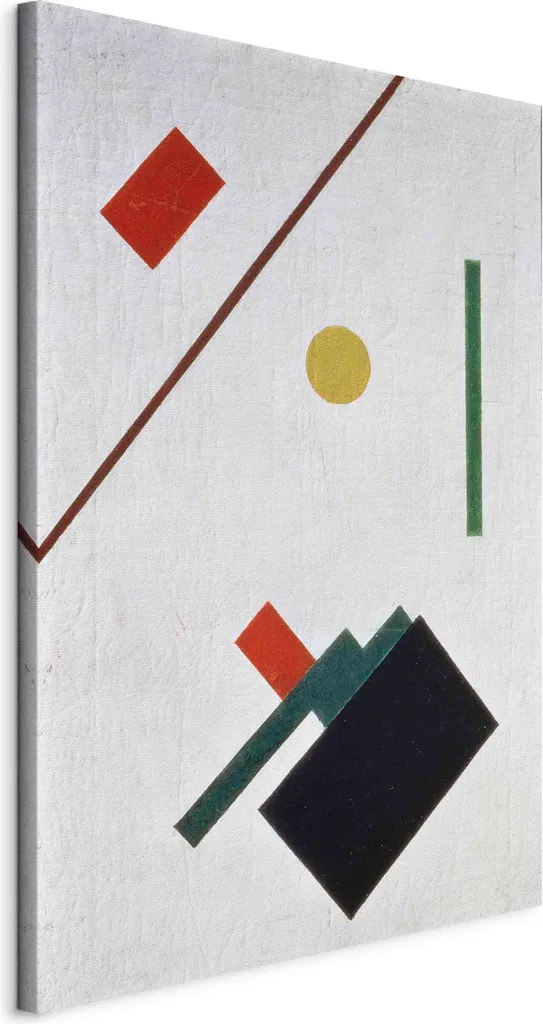 Malevich Composizione Suprematista 40x60 cm - Quadro Moderno per Ufficio
