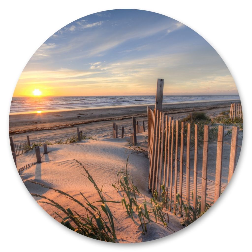 Nálepka Foto nálepka kolo Beach Seascape 3D Obrázok produktu 
