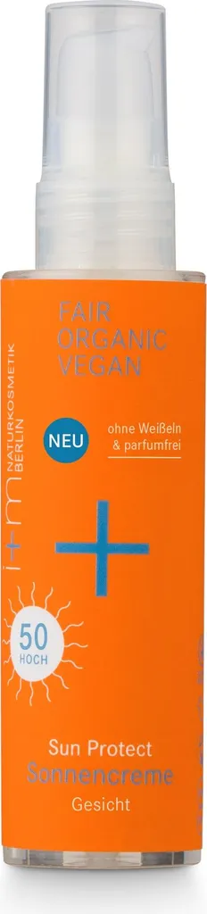 i+m Naturkosmetik Sun Protect Crema solare viso SPF 50
