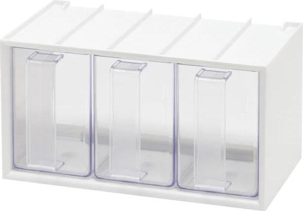 Schüttensatz für Oberschrank 3fach im Einbaurahmen Produktbild 