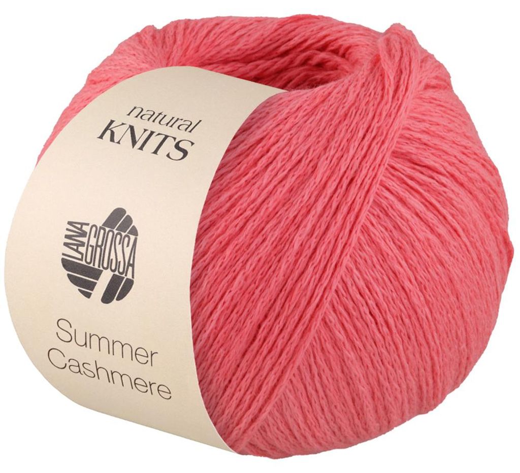 Lana Grossa - Summer Cashmere 0004 lachsrot Produktbild 