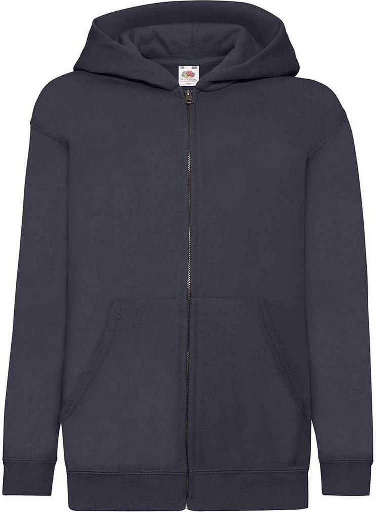 Fruit of the Loom - Sweatshirt, mit Kapuze für Kinder PC4140 (170) (Marineblau)