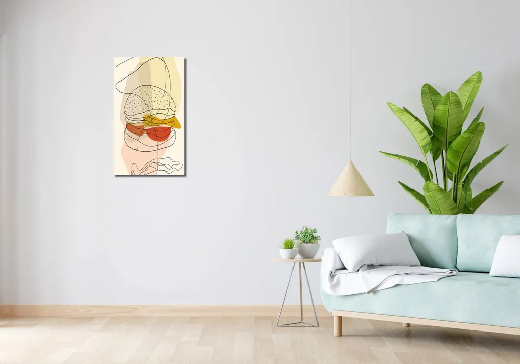 Offerta Quadro 40x70 Tramonto Africano - Prezzo Outlet Tela Moderna - 2
