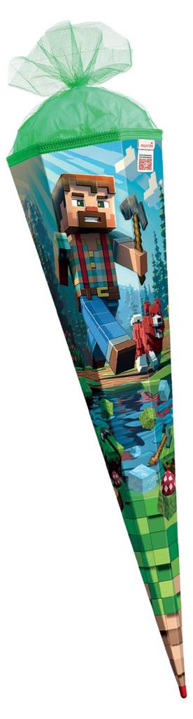 Schultüte Block Game - eckig 85 cm Produktbild 