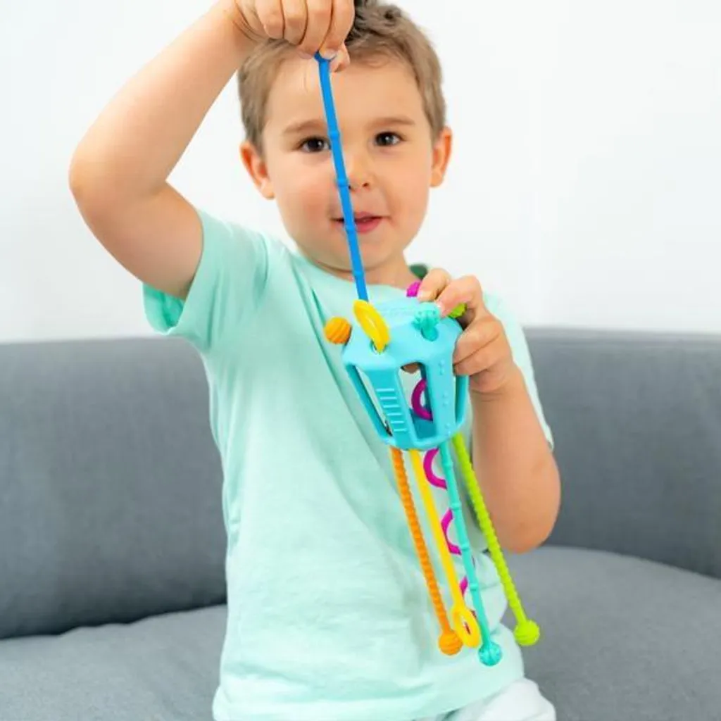 Jouet sensoriel Zippee pour le réflexe de préhension de bébé - 11