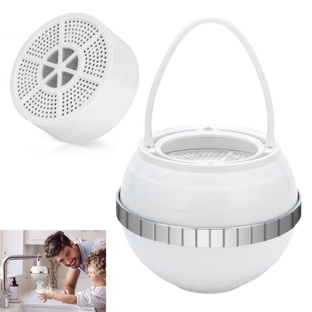 Wasserfilter für Badewannen, Duschfilter, 8-Stufiger, Shower Filter für Hard Water, Für Weichere, Glattere Haut - BPA-frei - 2.500 Gallonen Filt...