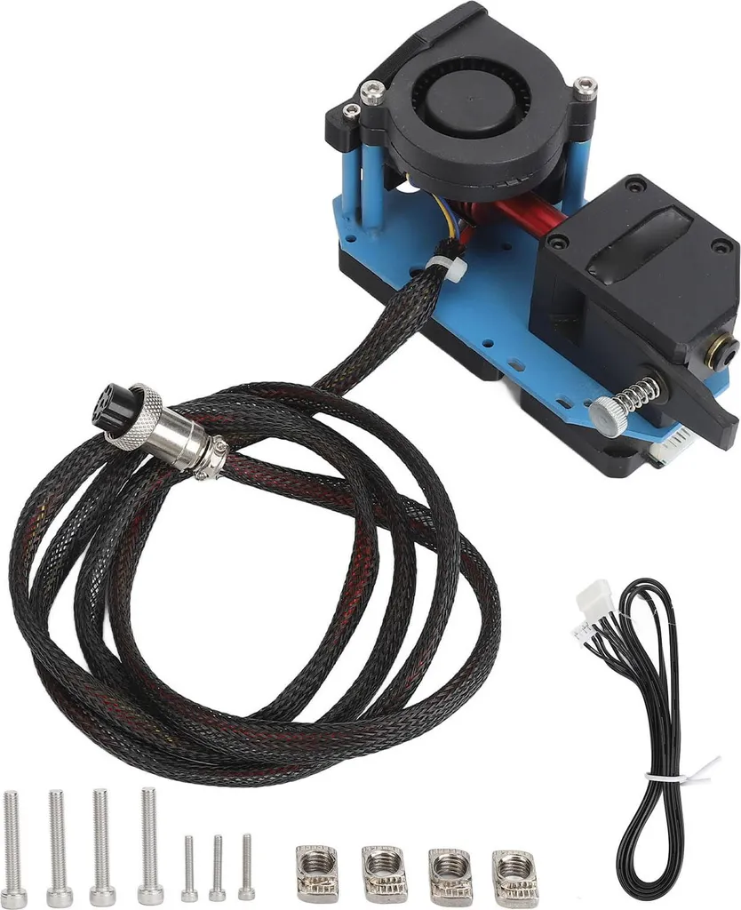 Kit Extrudeuse MK8 pour Ender 3 12V avec Bloc Chauffant et Ventilateur