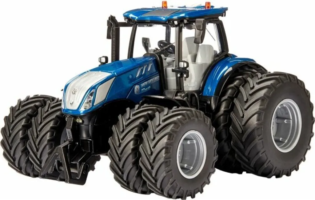 Tracteur Siku 6738 New Holland T7.315 Bluetooth pour diorama agricole