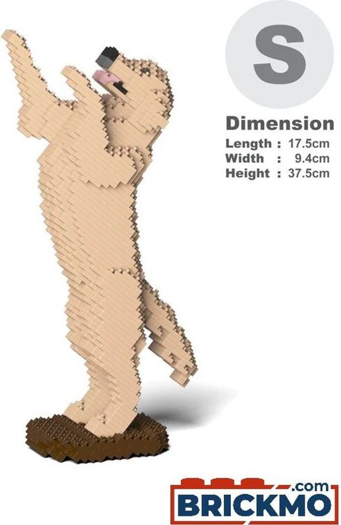JEKCA Bricks Golden Retriever 04-M03 ST19GR04-M03