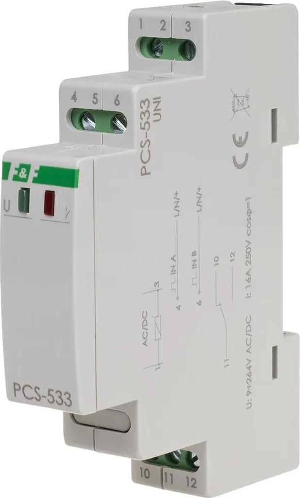 Relais temporisé PCS-533UNI multifonctionnel avec programmation NFC