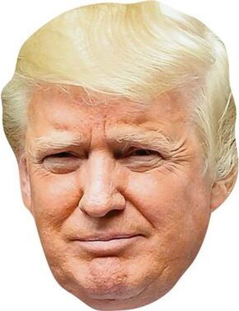 Donald Trump - Riesiger Kopf - 74x62 cm Produktbild 
