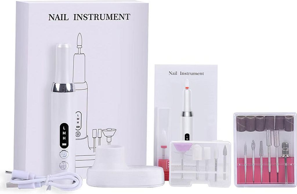 Kabelloser Nagelfräser 35000 U/min mit Produktbild 