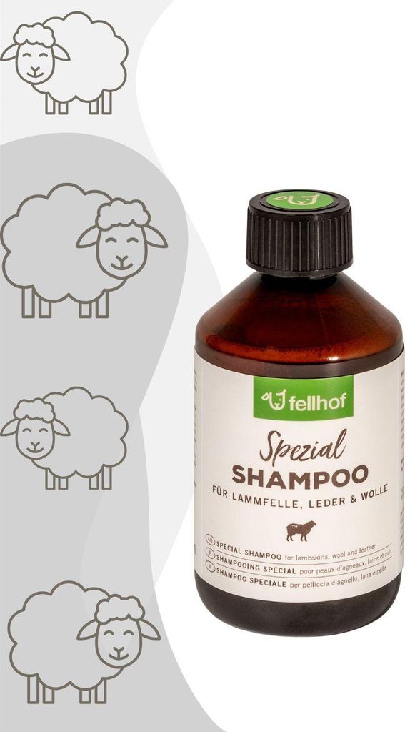 Fellhof Spezialshampoo für Lammfelle 250 ml