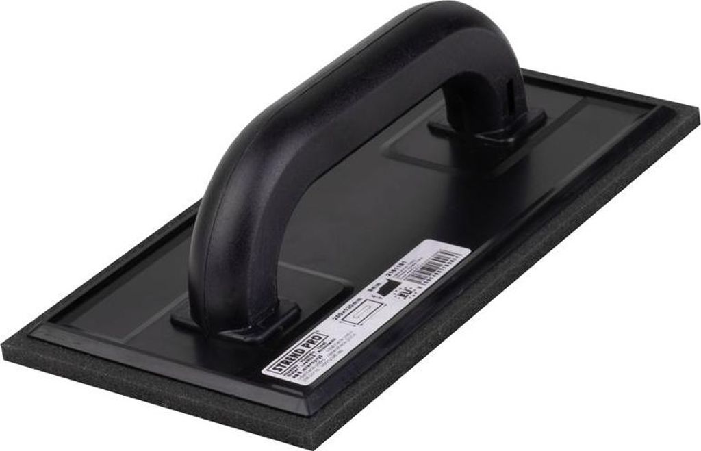 Glättkelle Strend Pro BlackEdt, 250x130x8 mm, ABS, Mikrogummi