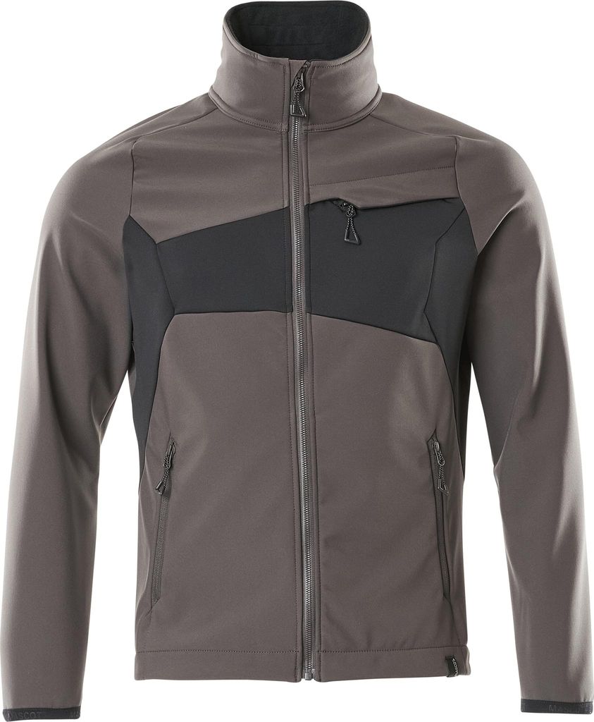 Mascot Accelerate Soft Shell Jacke 20102 Gr. 4XL dunkelanthrazit / schwarz