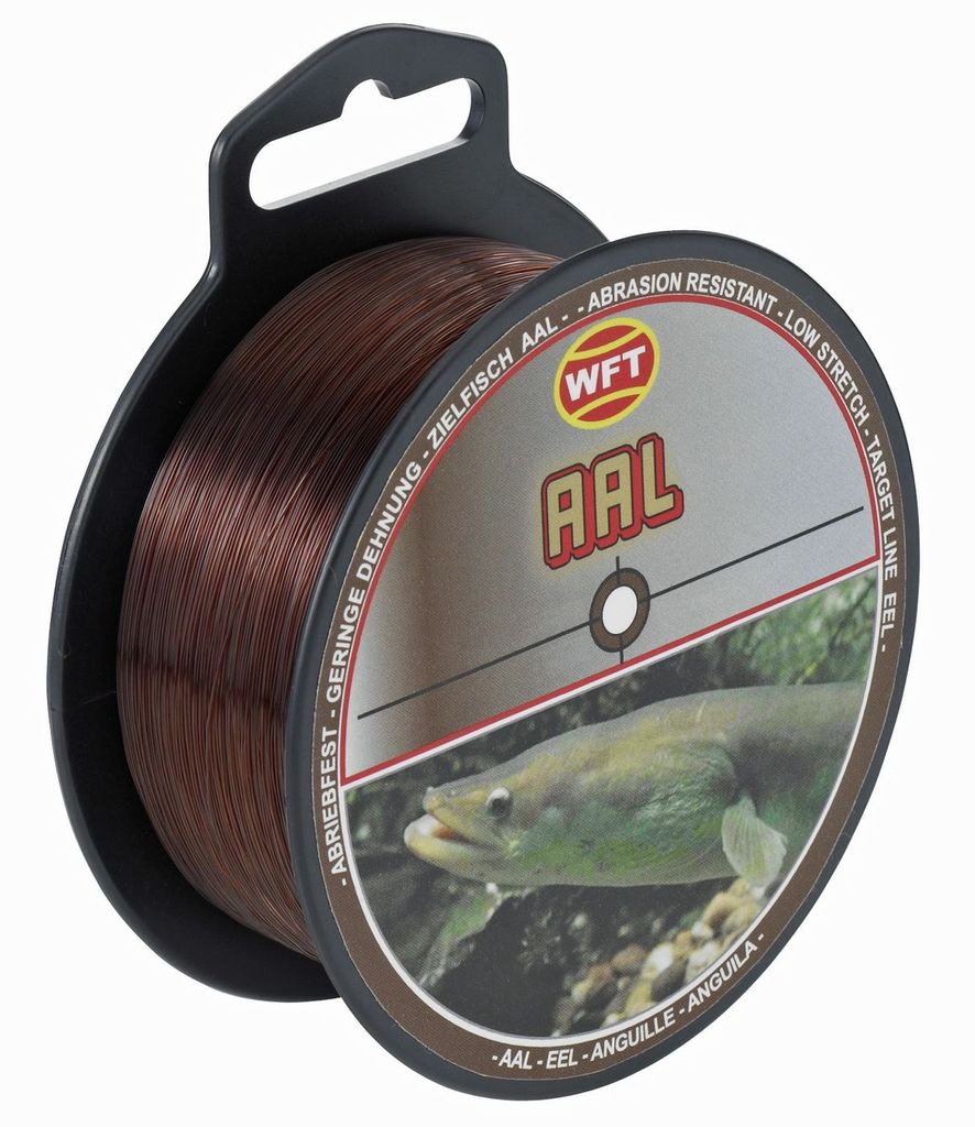 WFT Zielfisch Aal 250m 0,40mm 12kg braun - Angelschnur Produktbild 