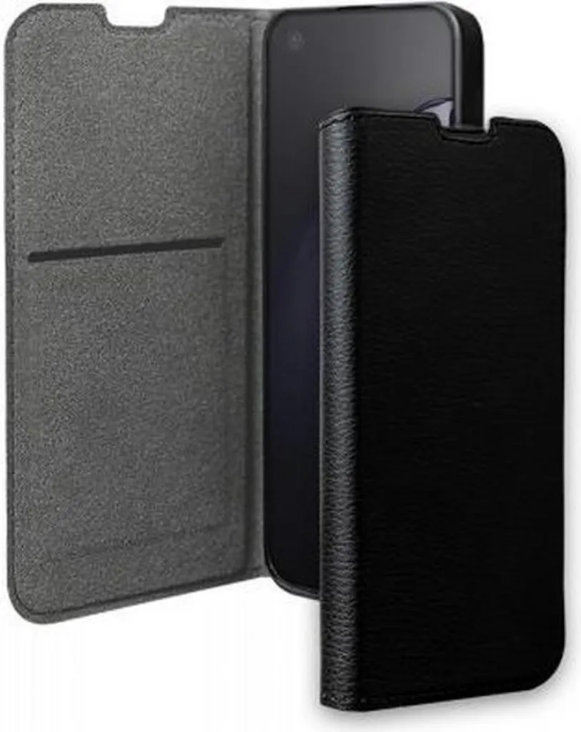 Custodia BigBen Connected Oppo Reno 8 - Cover Folio Wallet con Stand Nero
