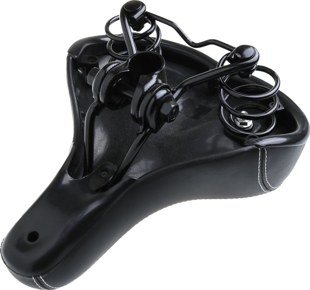 Sattel SCHWARZ Komfortsattel Fahrradsattel Sattel Produktbild 3