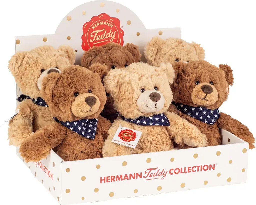 Teddys 2-farb.,ca. 23cm,sort.i.Dpy