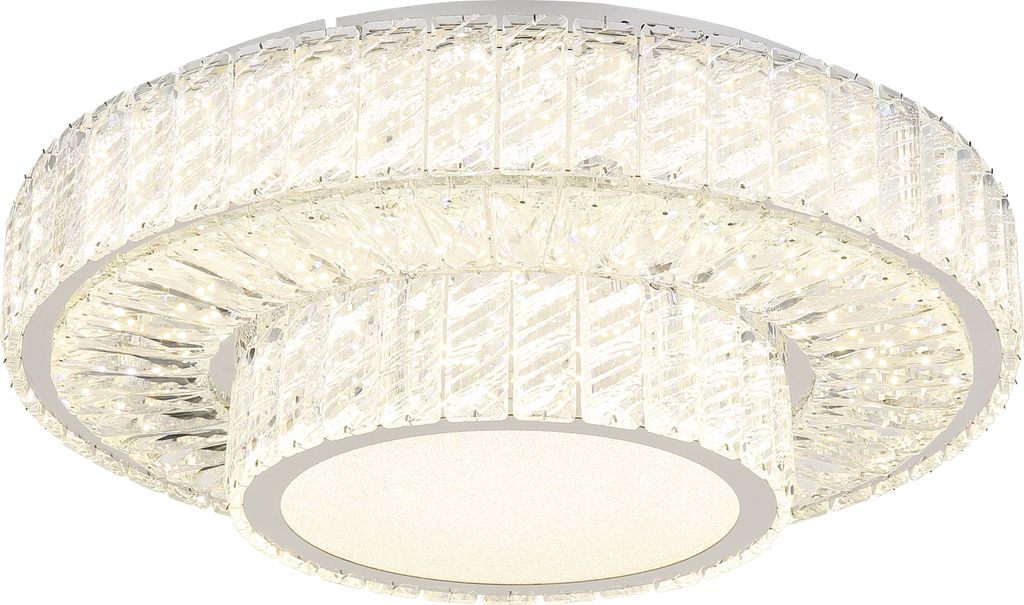 Globo Lighting Deckenleuchte Metall verchromt, LED Produktbild 