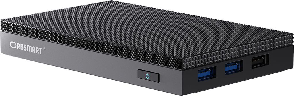 Mini PC Orbsmart AW-15L Windows 11 Pro | 16 GB RAM & 512GB SSD | WIFI 6 | lüfterlos | Micro Computer | Büro-PC | Desktop-PC