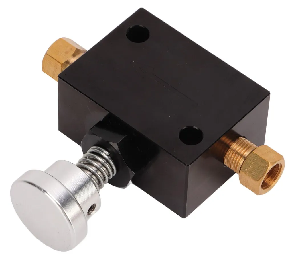 Valve proportionnelle de freinage réglable pour voiture de course