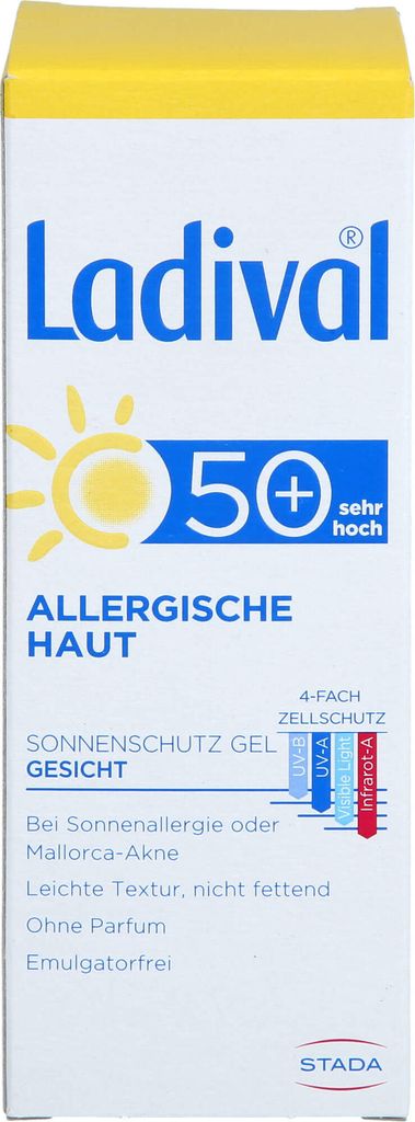 Ladival Allergische Haut LSF 50+ Sonnenschutz-Gel, 50 ml Produktbild 