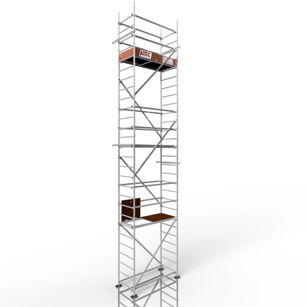 ALTEC Rollfix 2.0 800 | mit Fussplatten | Wandanker | Rollgerüst