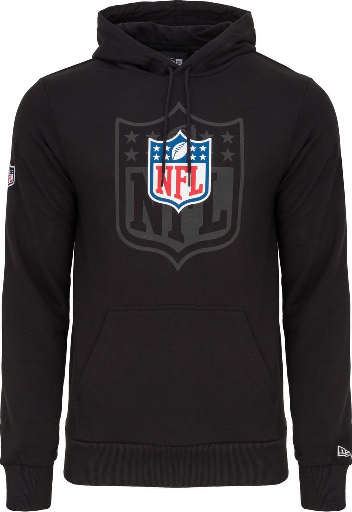 New Era Fleece Hoody - NFL Shield Logo League 2.0 schwarz XX