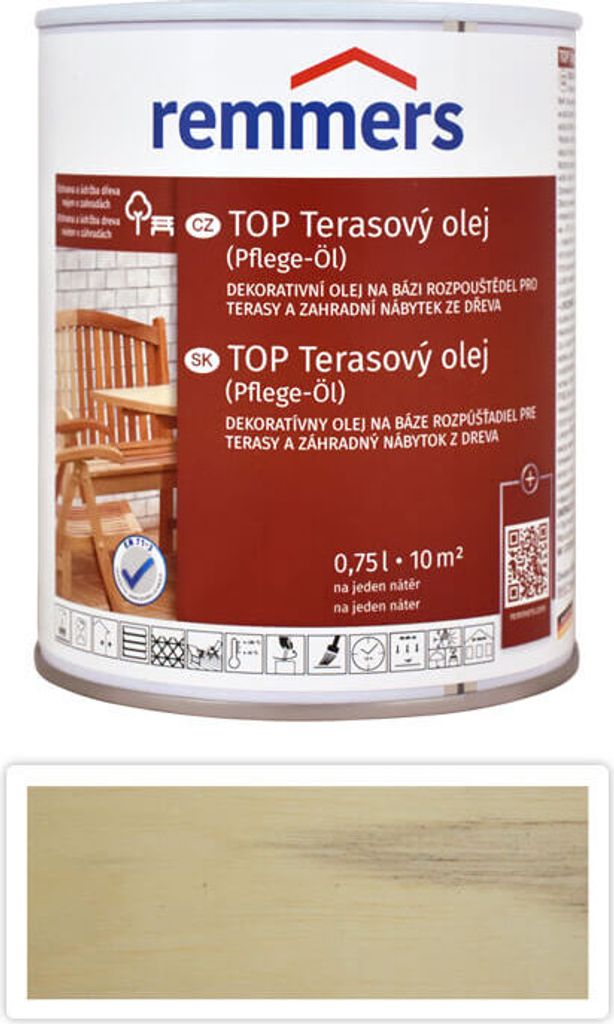 Remmers Care Oil bezfarebný, 0,75 l, olej na drevo v Obrázok produktu 