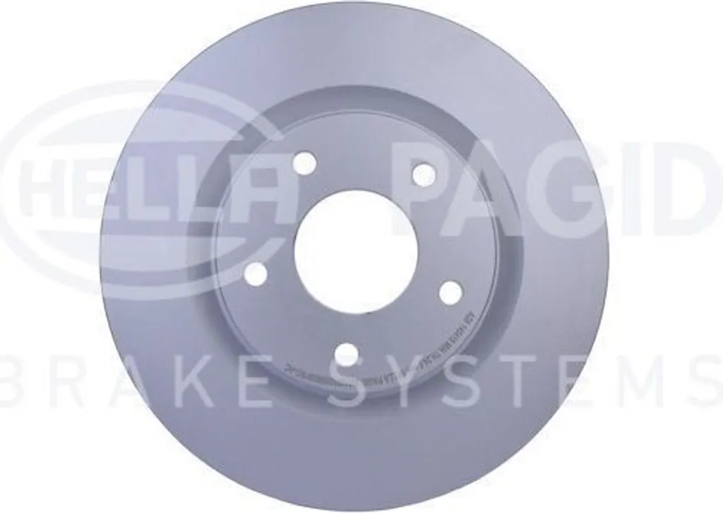 Disque de frein HELLA 8DD 355 125-521 contre vibrations et bruits