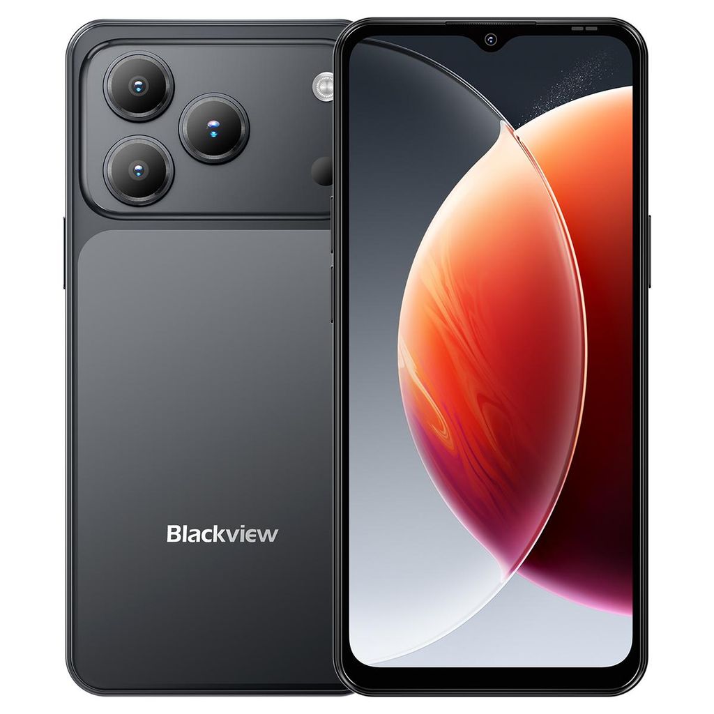 Blackview WAVE 7C Smartphone mit 6,56-Zoll-HD+-Display, 5000-mAh-Akku, Android 16, 16 GB + 128 GB, Dual-SIM- und TF-Kartensteckplatz, OTG-Unterstü...