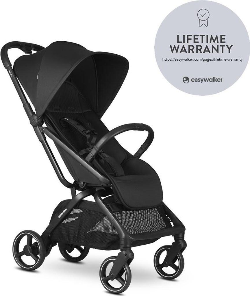 EASYWALKER Kočárek sportovní Rockey M Pure Black Obrázek produktu 