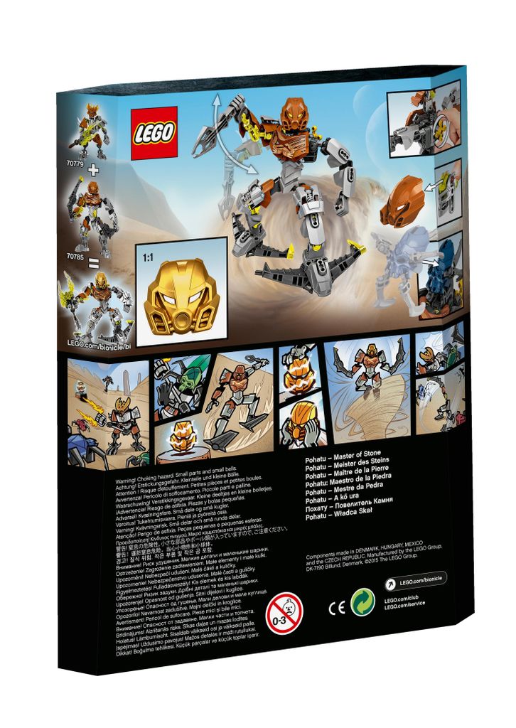 Lego 70785 Bionicle - Pohatu - Meister des Steins Produktbild 