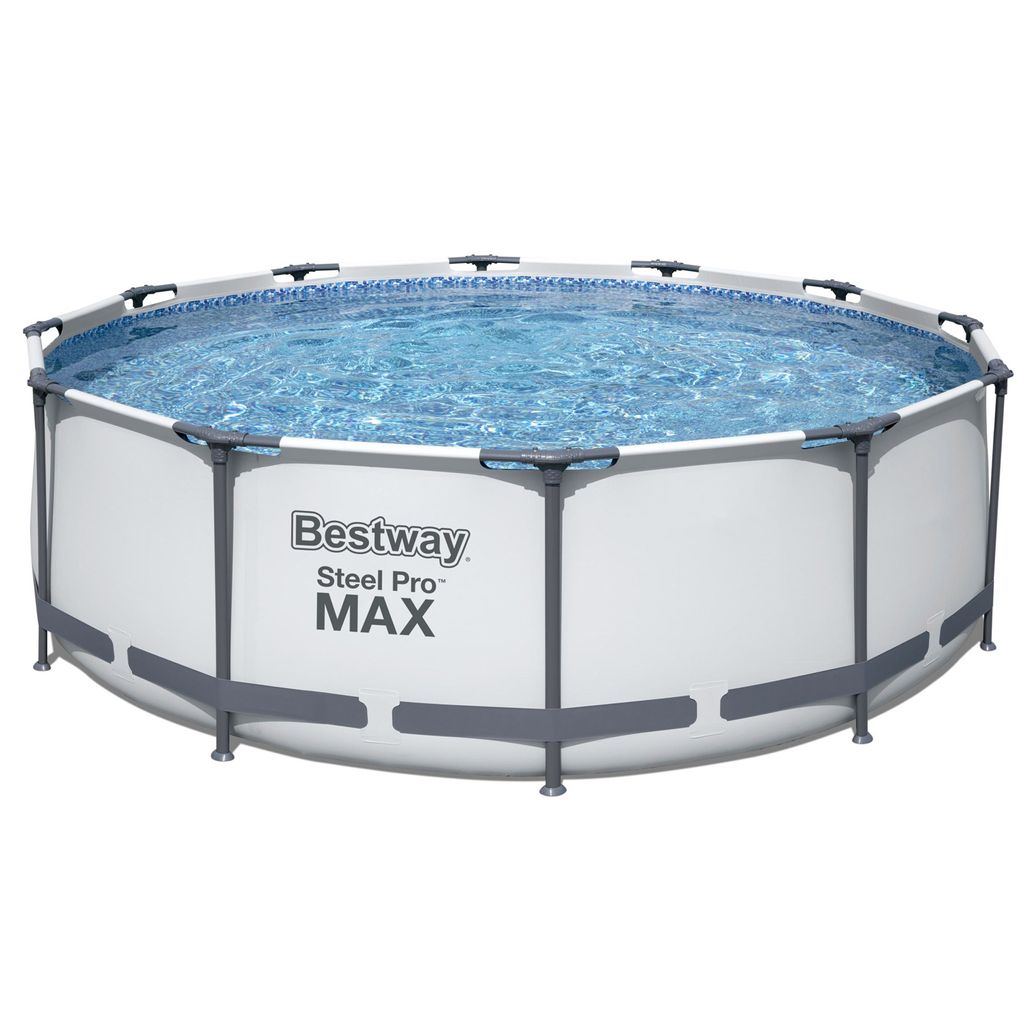 Steel Pro Max™ Frame Pool Komplett-Set, rund, mit Produktbild 17