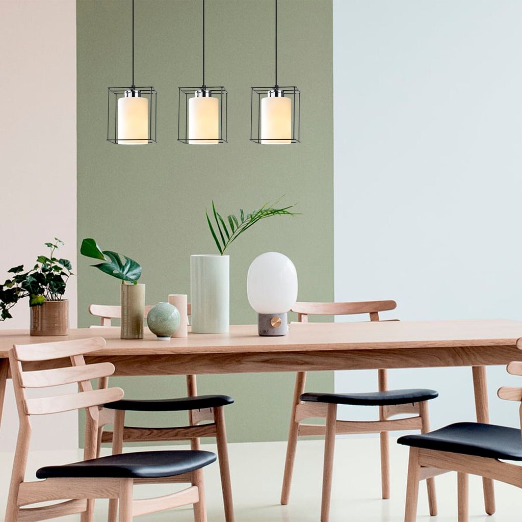 Opviq, Swank- Swank SHN, Schwarz, Kronleuchter, STAHLKÖRPER