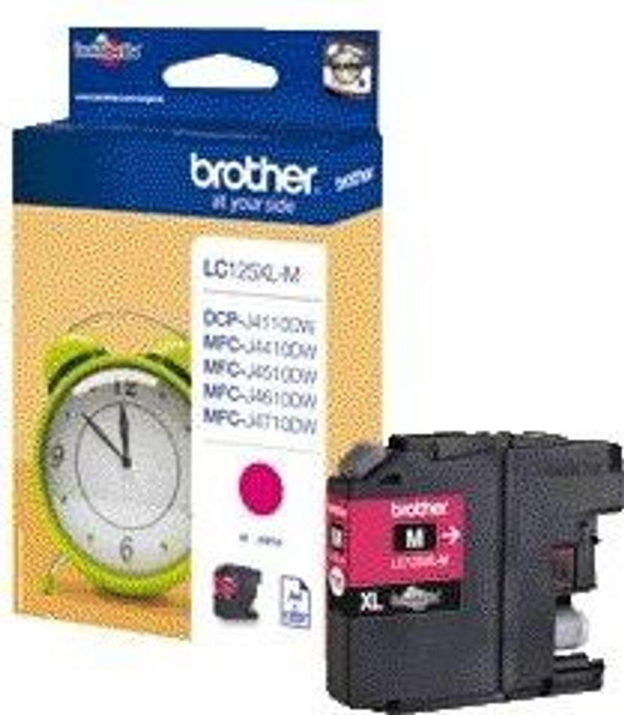 Brother - Tintenpatrone LC-125XLM rot | 5 Stück