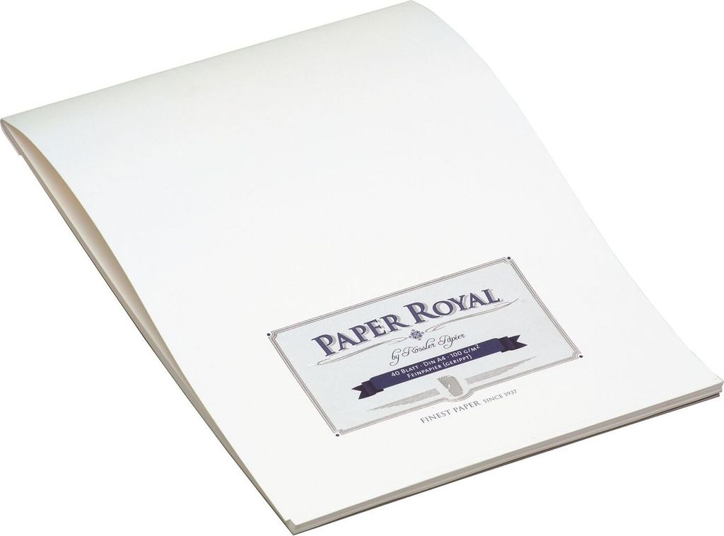 Rössler Papier 2002 831 009 Paper Royal Briefblock - DIN Produktbild 