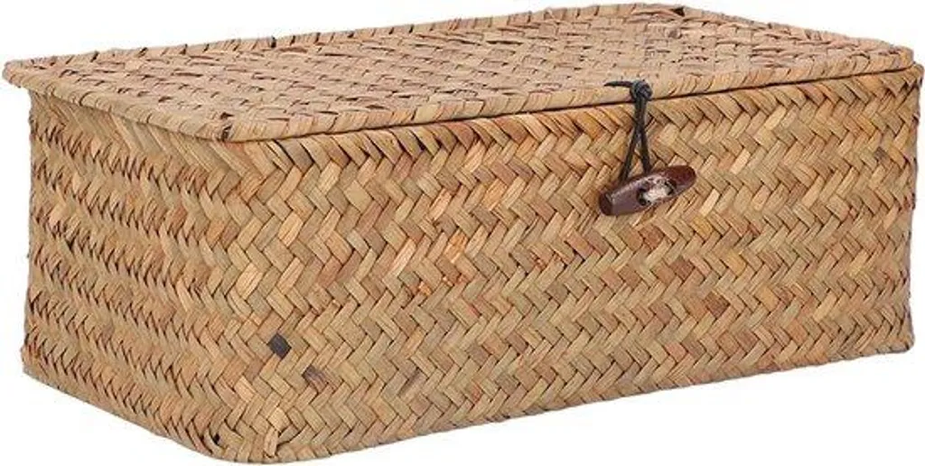 Sac d'offrandes rituel en jonc de mer pour temple ou bureau Bureau S