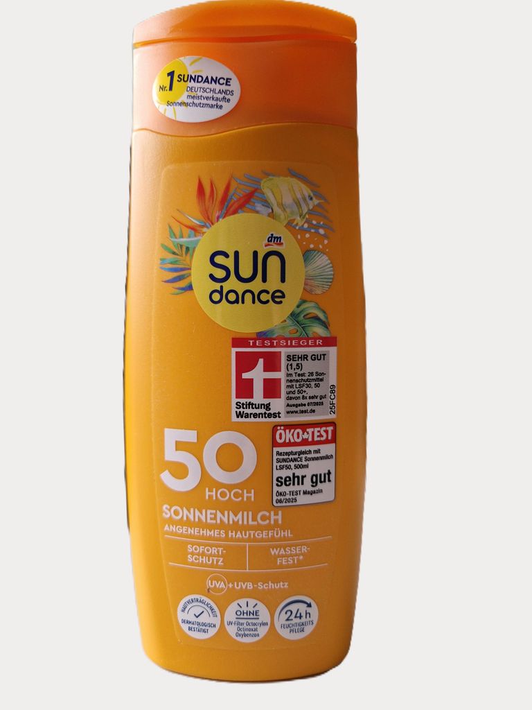 Sonnenmilch LSF 50 - Sonnenschutz - Sun Dance - Sonnencreme Produktbild 