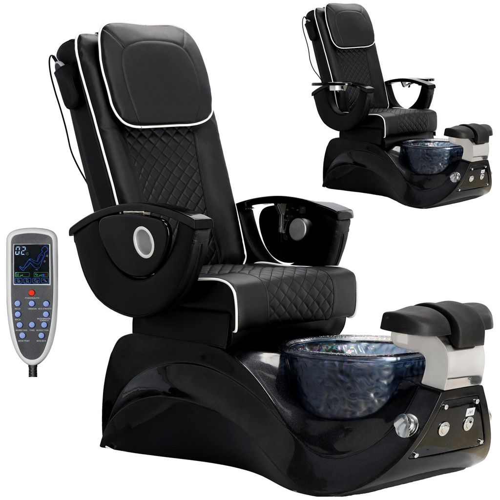 Elektrischer Kosmetikstuhl mit Massage für Pediküre Füße Produktbild 