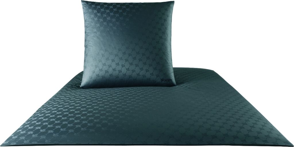 JOOP! Bettwäsche Mako-Satin Cornflower 4020 Farbe quarz Größe 155x200cm + 80x80 cm